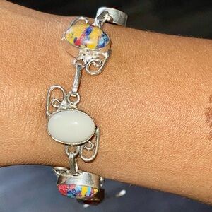 Colorful Howlite Bracelet